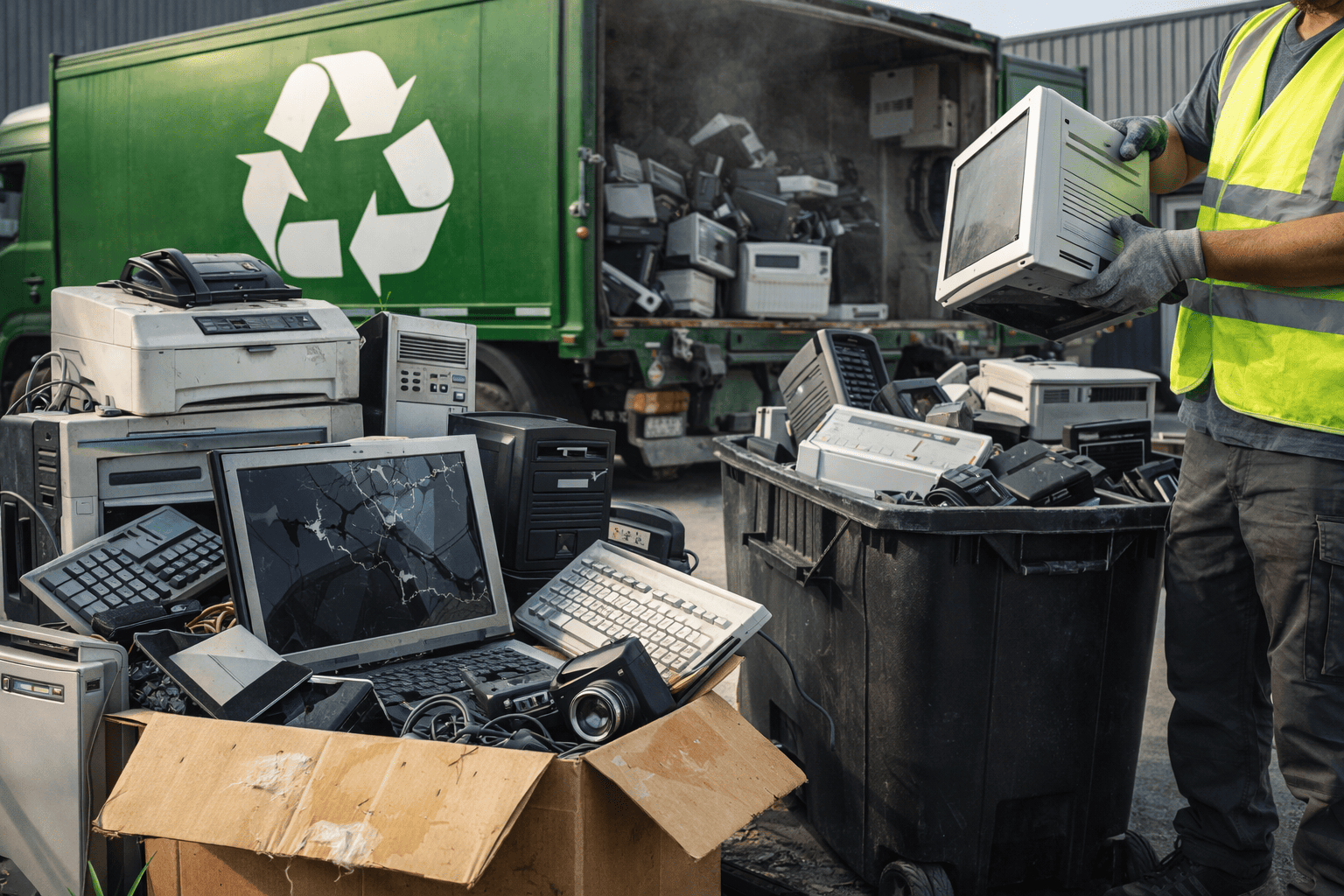 Утилизация компьютерной и офисной техники