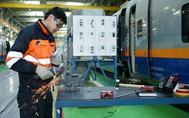 Talgo railcar repair depot