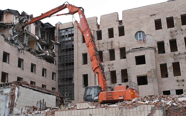 Residential demolition project