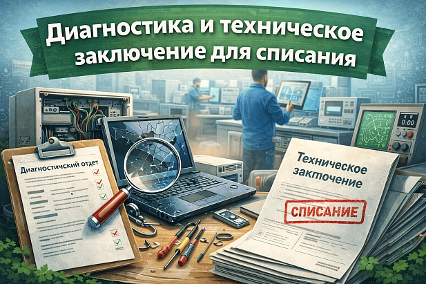 Диагностика и техническое заключение для списания